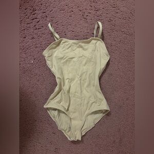 Capezio nude leotard size adult x-small/small